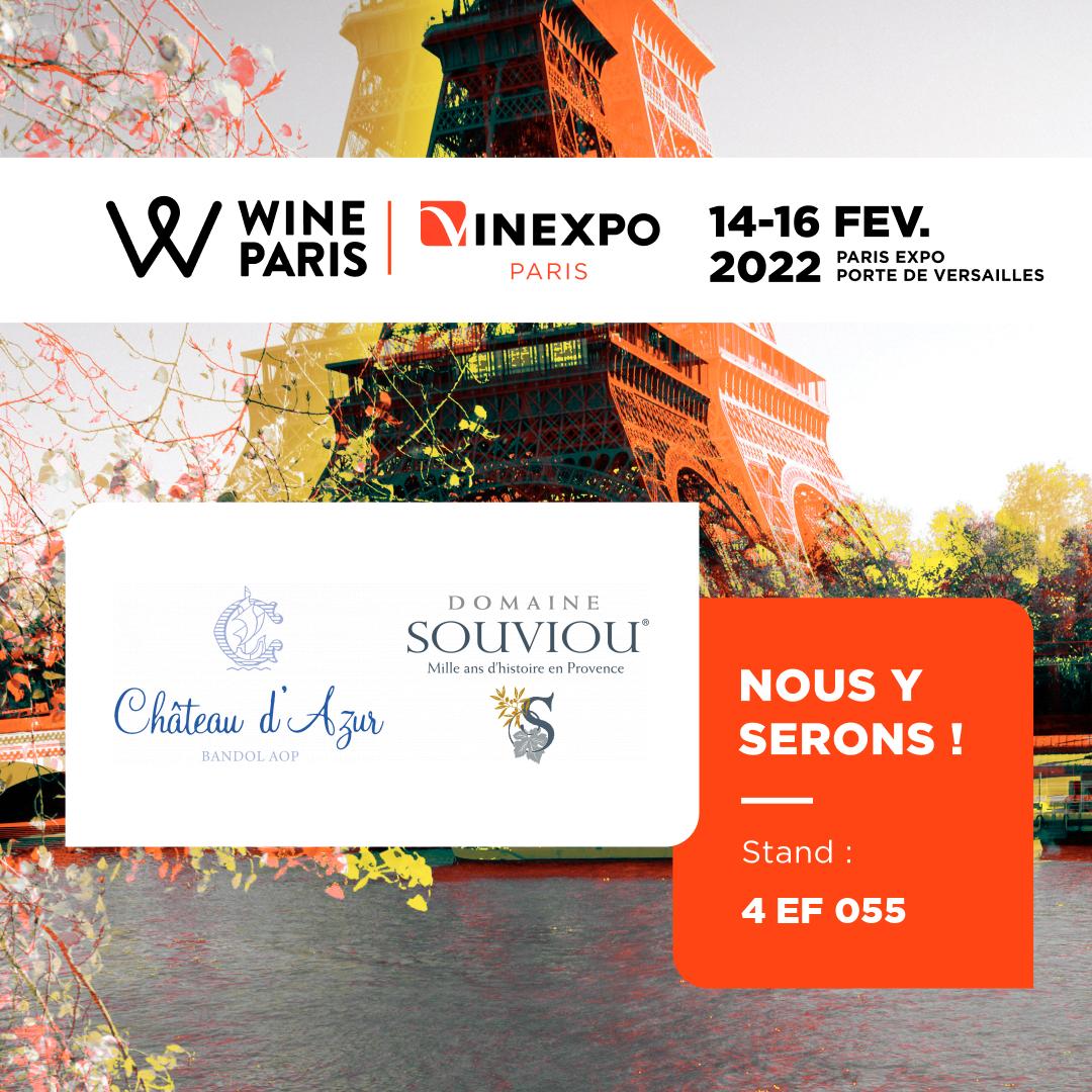 Lire la suite à propos de l’article Wine Paris & Vinexpo Paris 2022 : Retrouvez-nous stand 4 EF 055 !